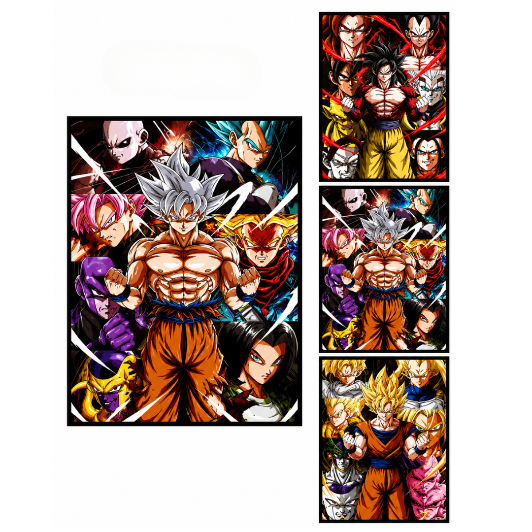 Poster 3D Dragon Frame ™